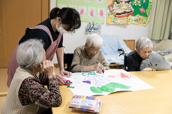 介護士とご利用者様